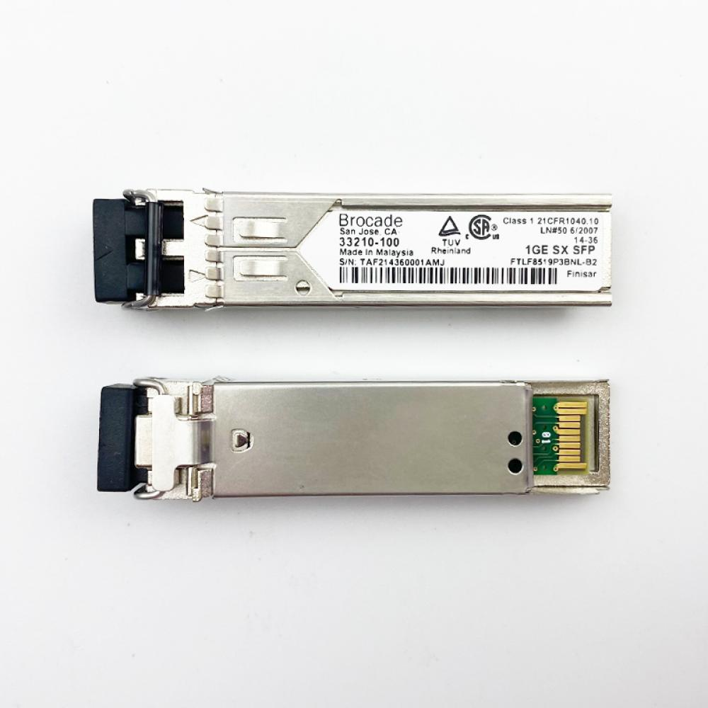 Brocade 33210-100 1000BASE-SX SFP Transceiver Module (1-pack)