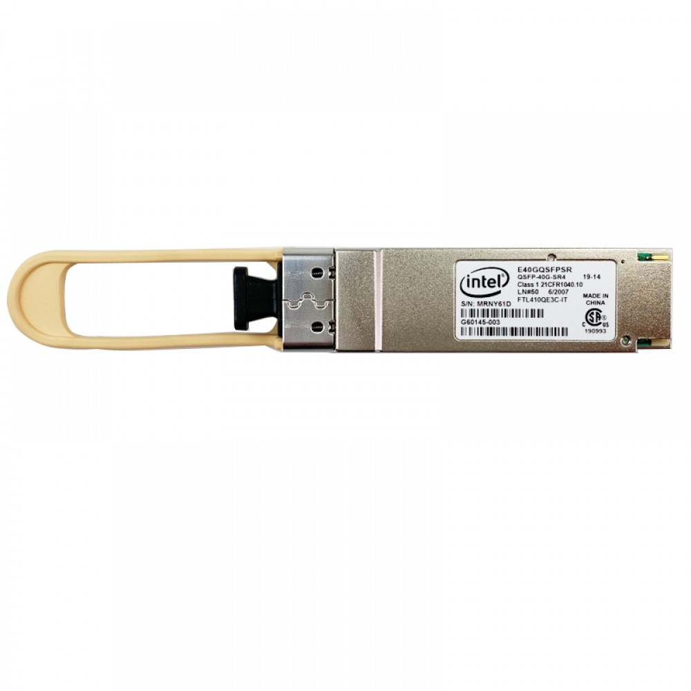 Intel E40GQSFPSR QSFP+ 40GBASE-SR4 Multi-Mode Optical Transceiver Module