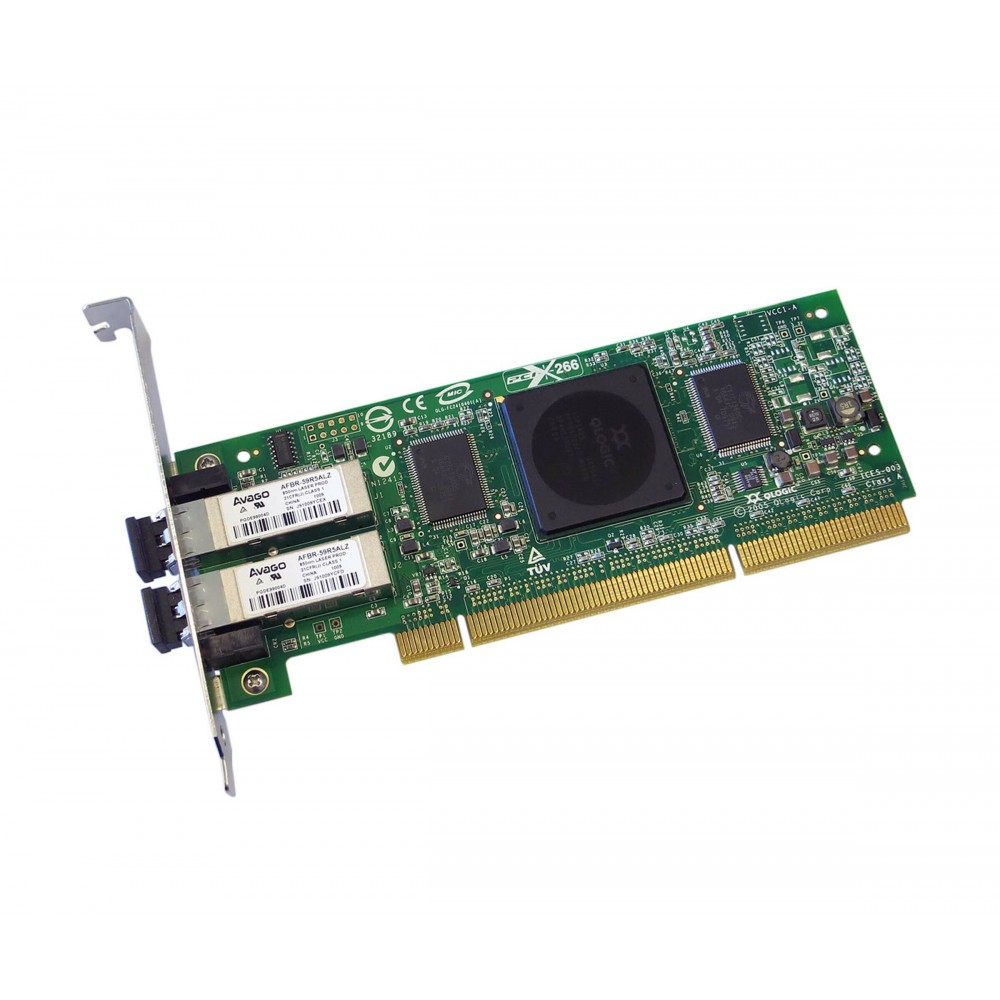 HPE 4Gb 2-Port PCI-X 2.0 Fibre Channel Host Bus Adapter (AB379B)