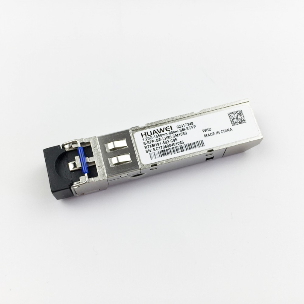 Huawei S-SFP-GE-LH80-SM1550 Optical Transceiver