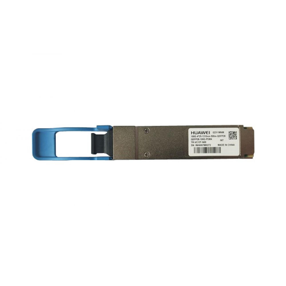 Huawei QSFP28 100G PSM4 500m Single-mode Optical Module PN:02311MNM
