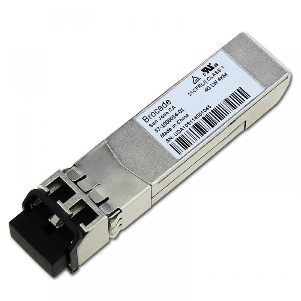 Brocade XBR-000143 4Gb Long Wavelength SFP Transceiver 4km 8-Pack