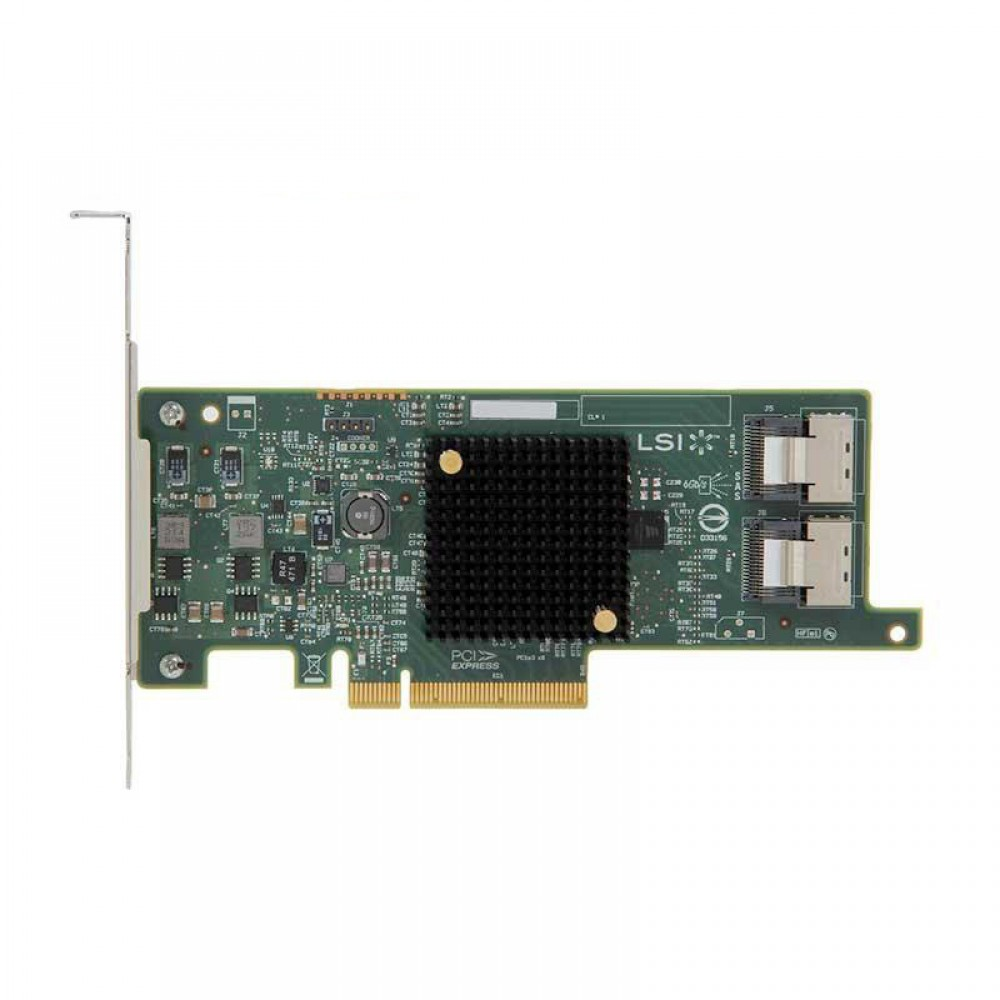 Broadcom LSI 9217‑8i PCIe3.0 IT‑Mode Internal‑Only SAS Host Bus Adapter