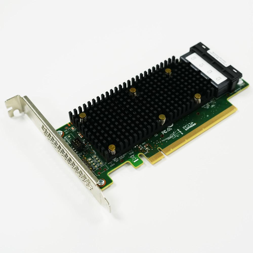 Broadcom LSI 9405W‑16i PCIe3.1 Tri‑Mode IT‑Mode Internal HBA Storage Adapter