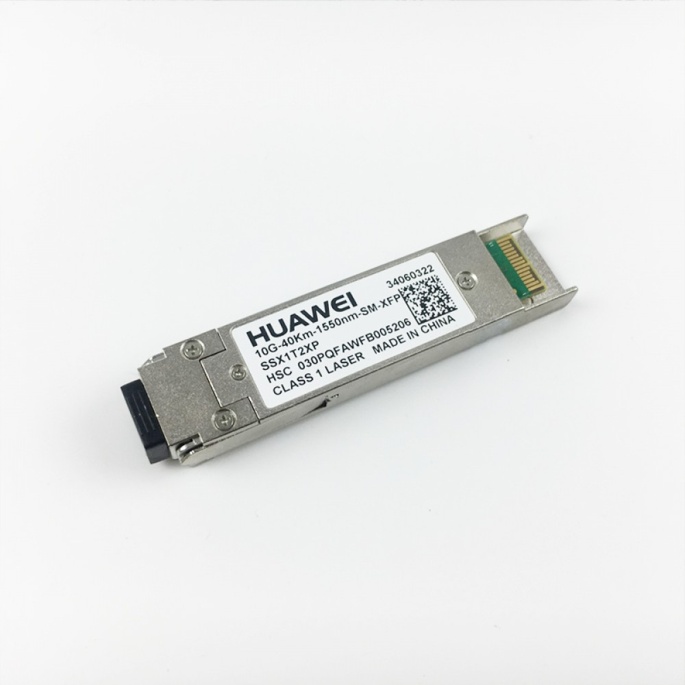 Huawei XFP 10G ZX 40km Single-mode Optical Module PN:34060322 (Model:SSX1T2XP)