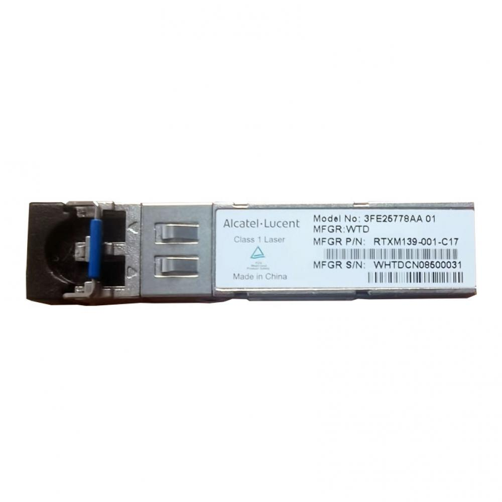 Alcatel-Lucent 3FE25778AA SFP 100BASE-LX Fast Ethernet Single-Mode Optical Transceiver Module