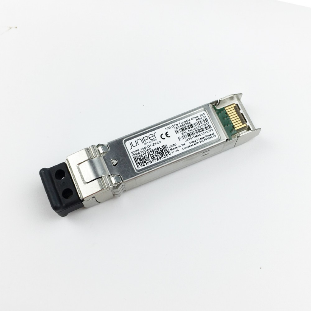 Juniper SFPP-10G-DT-ZRC2 (740-053356) SFP+ 10G Tunable DWDM OTN/ZR 80km Single-Mode Optical Transceiver Module