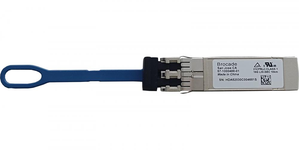 Brocade XBR-000498 16G FC LWL 10km SFP+ Transceiver (1-pack)