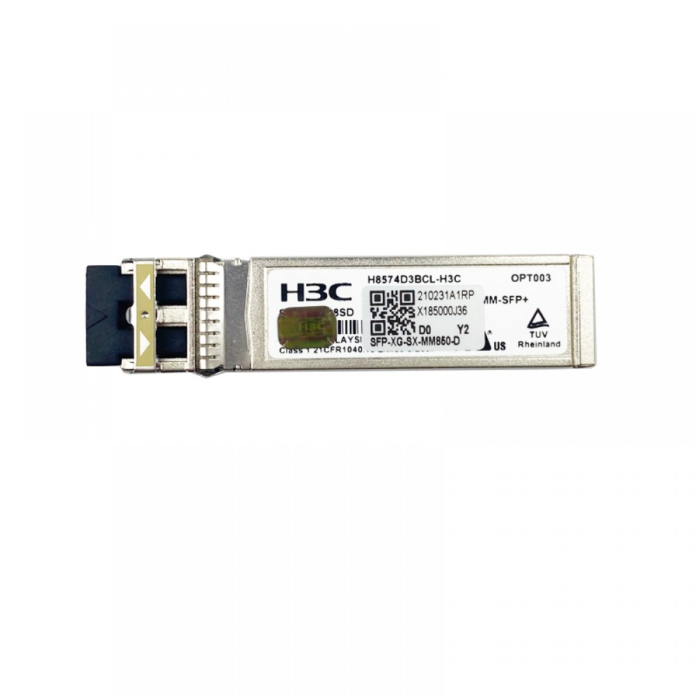 H3C SFP-XG-SX-MM850-D 10GBASE-SR SFP+ 850nm 300m DOM LC MMF Transceiver Module Full English Datasheet