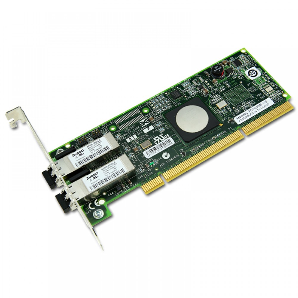 Emulex LP11002 Gen3 4GFC Dual-Port PCI 2.0 Fibre Channel HBA Full English Datasheet