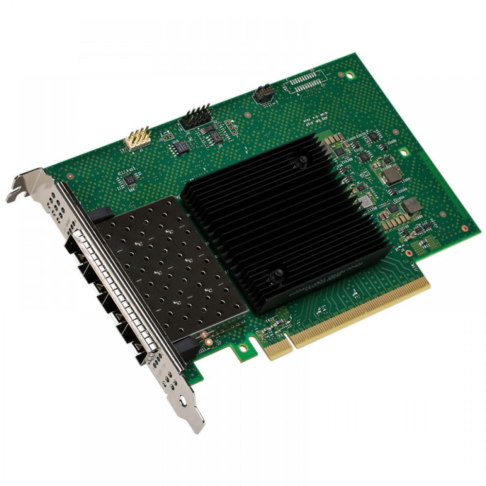 Intel E810-XXVDA4 Quad 25G SFP28 PCIe 4.0 x8 Ethernet Network Adapter