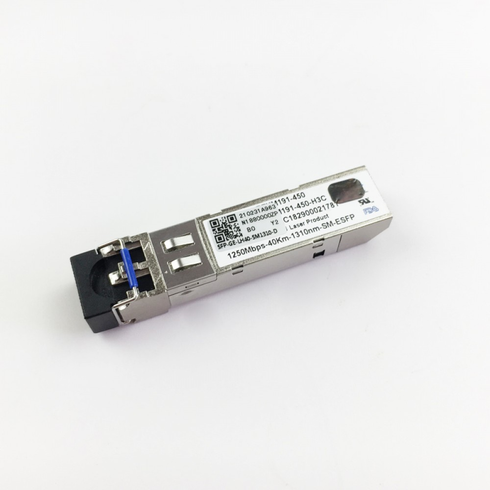 H3C SFP-GE-LH40-SM1310-D 1000BASE-EX SFP 1310nm 40km DDM LC SMF Transceiver Module Full English Datasheet