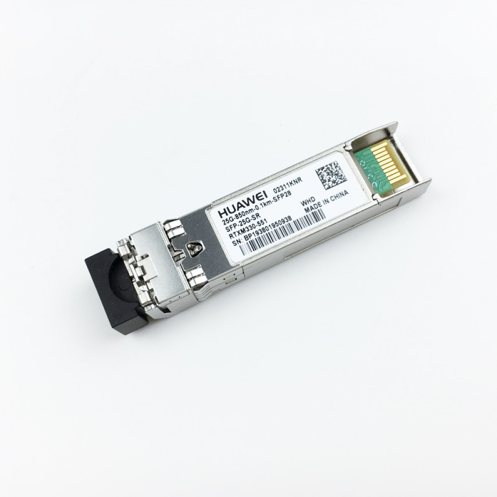 Huawei SFP28 25G SR 100m Multi-mode Optical Module PN:02311KNR (Model:SFP-25G-SR)