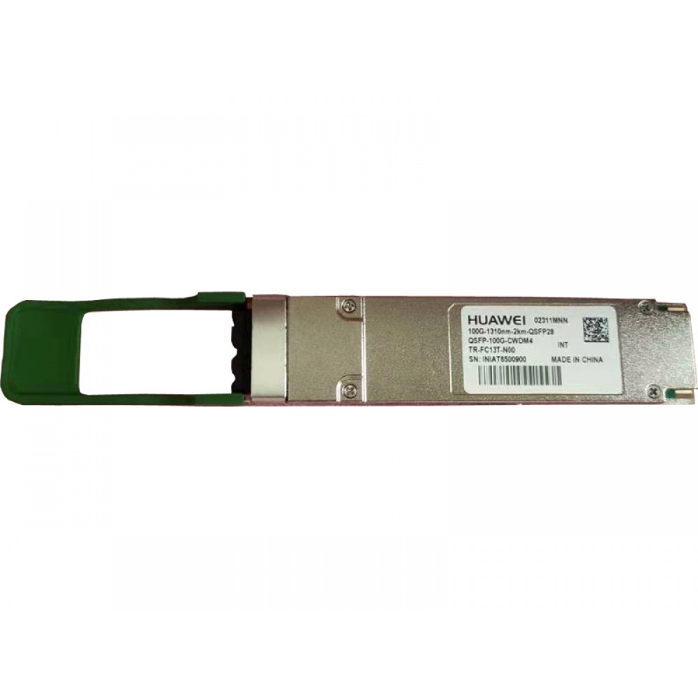 Huawei QSFP28 100G CWDM4 2km Single-mode Optical Module PN:02311MNN