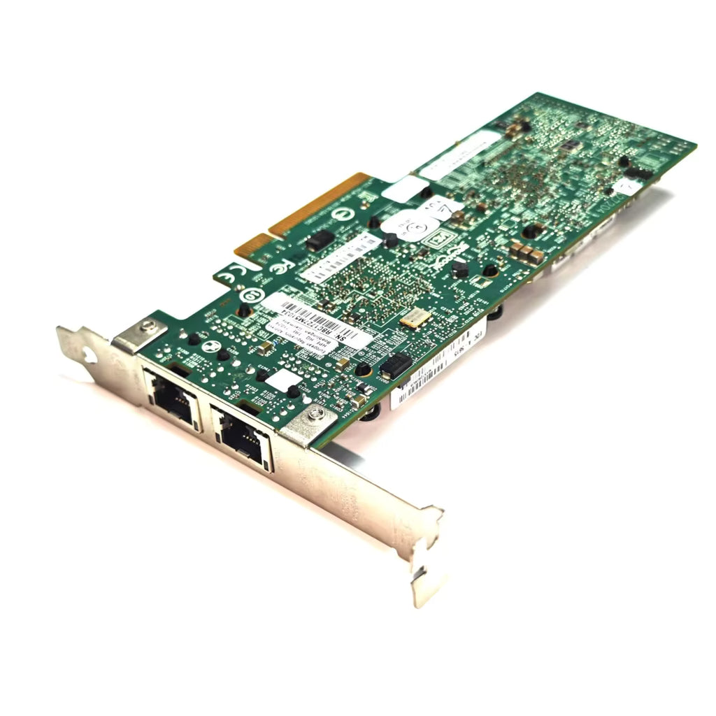 HPE 530T BCM957810A 10GbE Dual RJ45 Copper PCIe x8 Ethernet Network Adapter Card