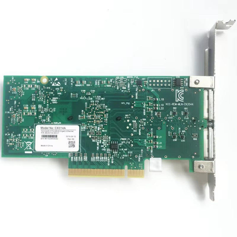 Mellanox MCX314A-BCCT ConnectX-3 Pro 40GbE QSFP+ PCIe 3.0 x8 Ethernet/InfiniBand Network Adapter Card