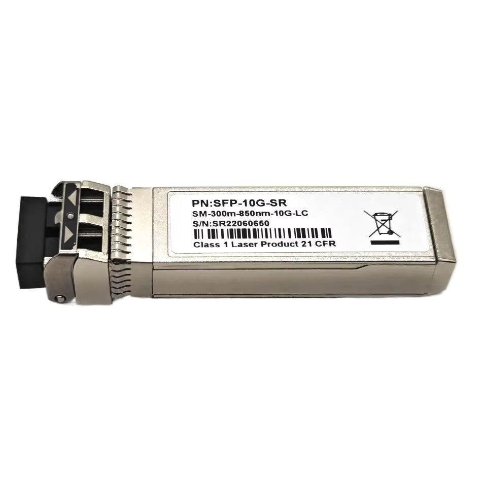 10G SFP+ SR Transceiver Module, 10GBase-SR 850nm 300m MMF LC Duplex for Cisco SFP-10G-SR / Mikrotik S+85DLC03D / Ubiquiti