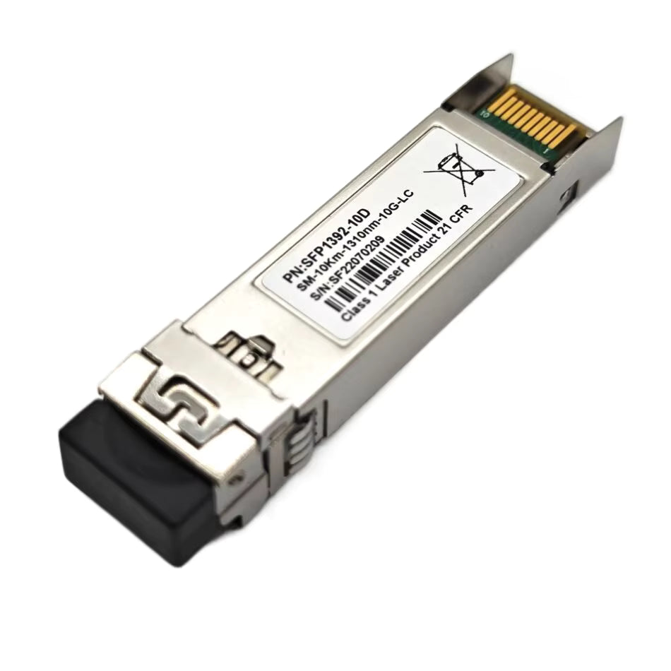 JDSU 10G SFP+ SR Transceiver Module, 10GBase-SR 850nm 300m MMF LC Duplex for Cisco SFP-10G-SR / Mikrotik S+85DLC03D