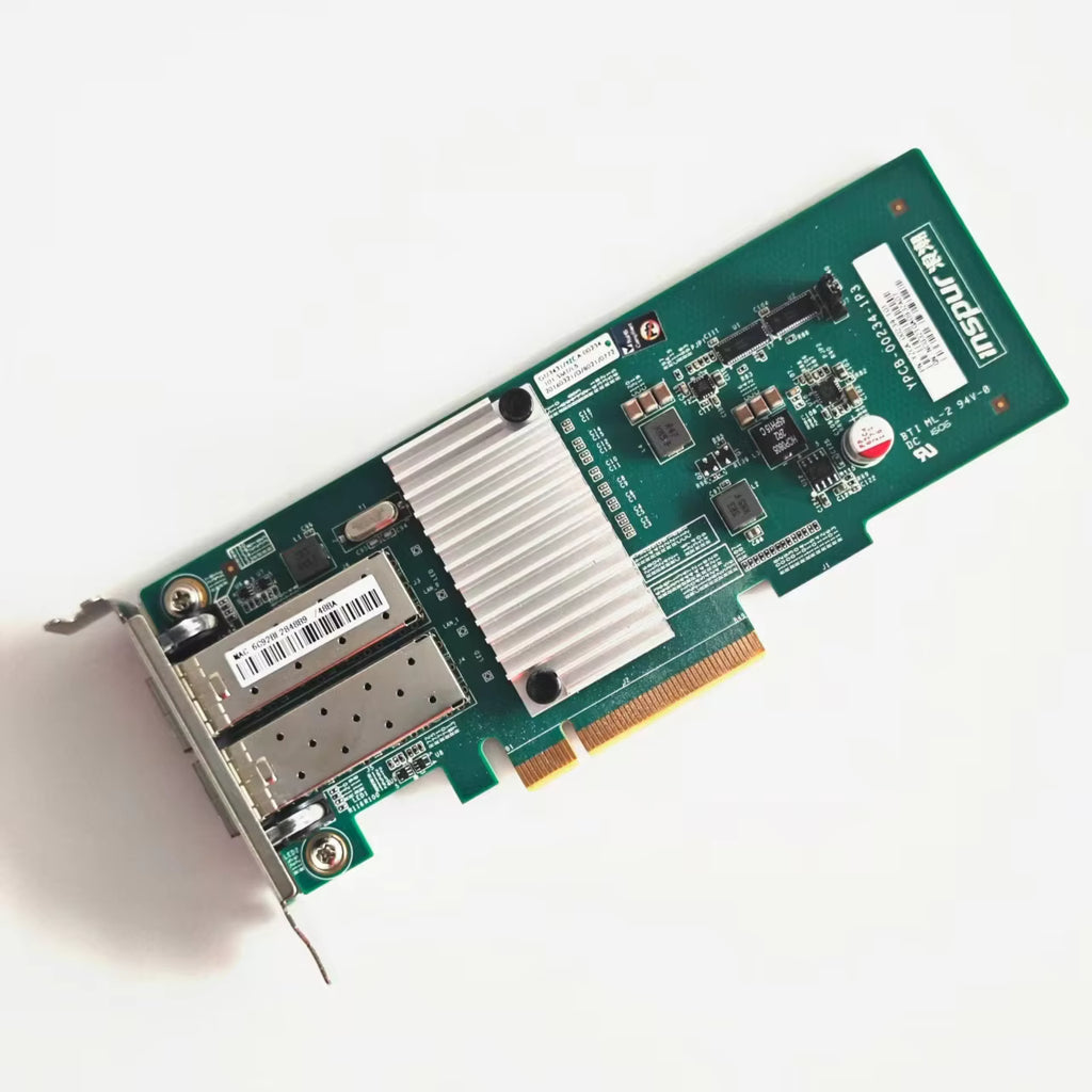 Intel X520-DA2 10GbE Dual SFP+ PCIe x8 Ethernet Network Adapter Card (82599ES Chipset)