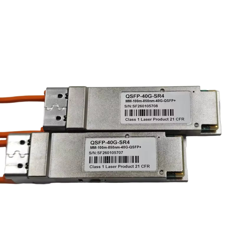 40G QSFP SR4 Transceiver Module, 40GBASE-SR4 850nm 100m/150m MMF MPO Connector for Cisco/Huawei QSFP-40G-SR4 Switches