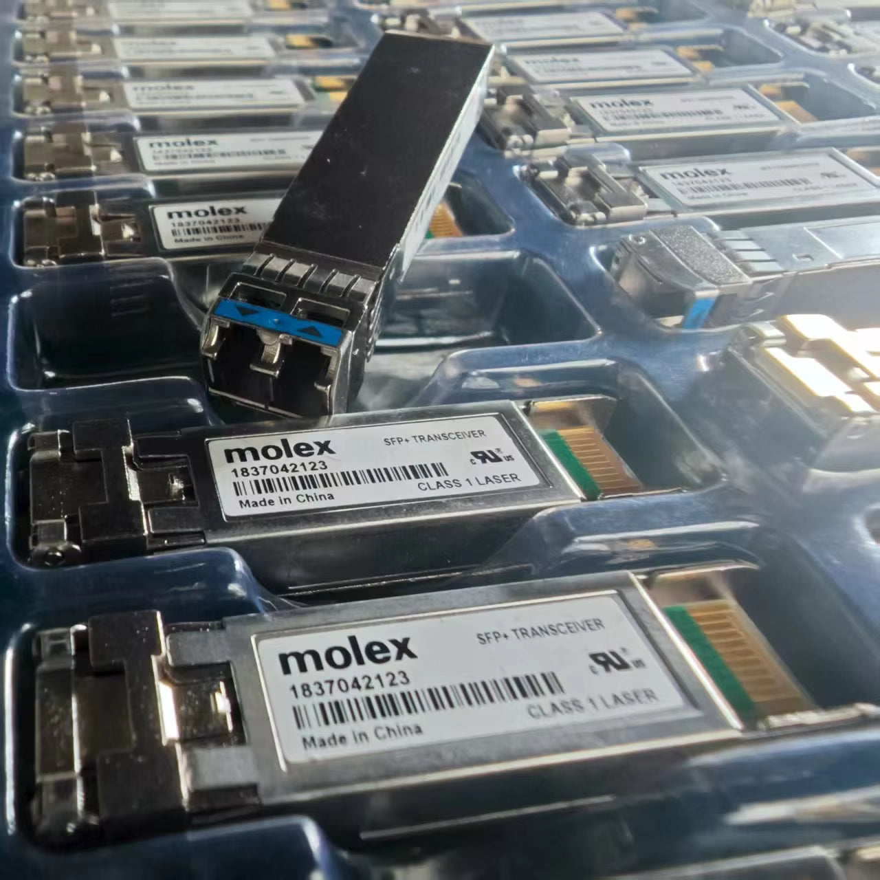 Molex 10G SFP+ Transceiver Module, 10GBase-LR 1310nm 5km SMF LC Duplex for Cisco / Mikrotik Switches