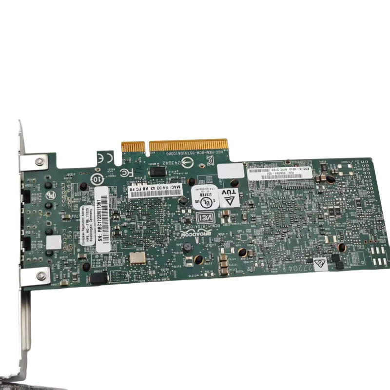 Intel X520-DA2 10GbE Dual SFP+ PCIe x8 Ethernet Network Adapter Card (82599ES Chipset)