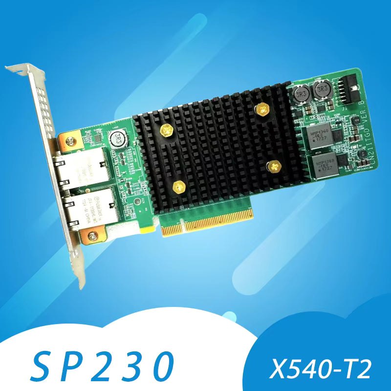 Huawei SP230 Intel X540-T2 10GbE Dual RJ45 Copper PCIe x8 Ethernet Network Adapter Card