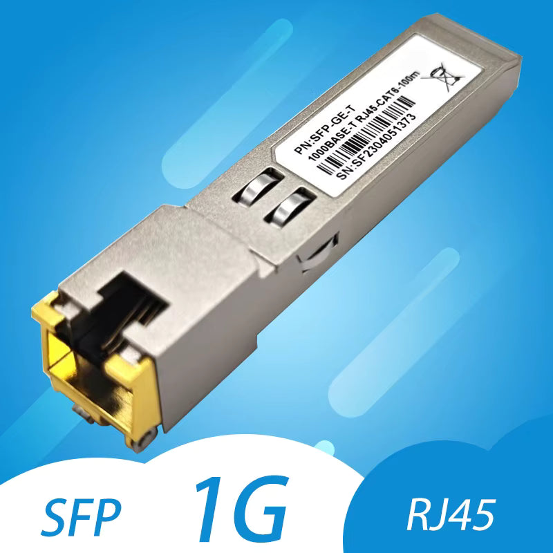 1G SFP to RJ45 Transceiver Module, 1000Base-T Copper SFP Ethernet Module for Cisco GLC-T