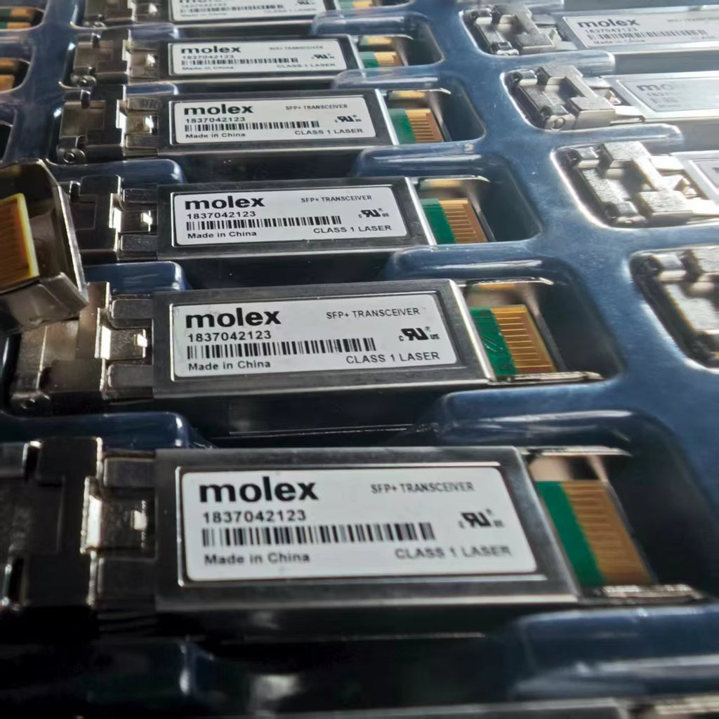 Molex 10G SFP+ Transceiver Module, 10GBase-LR 1310nm 5km SMF LC Duplex for Cisco / Mikrotik Switches