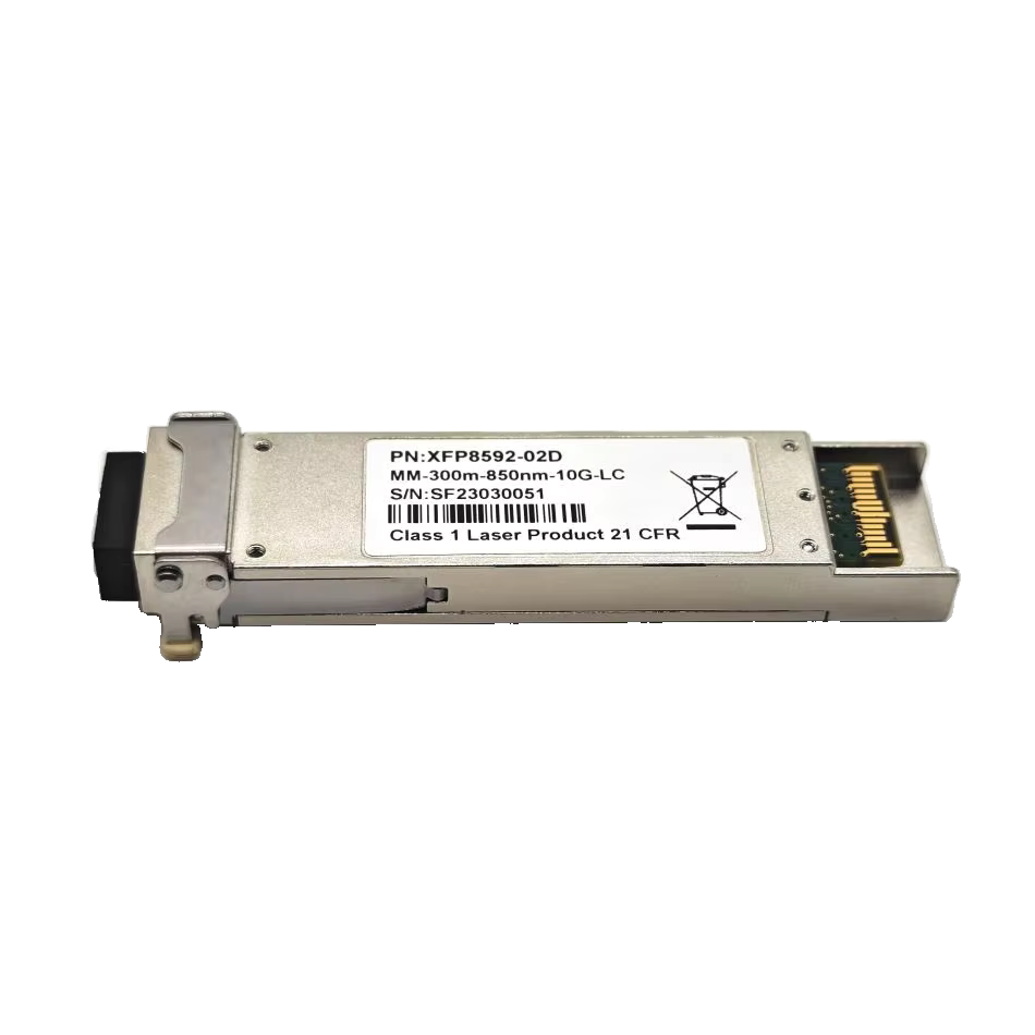 XFP 10G SR Transceiver Module, 10GBase-SR 850nm 300m MMF LC Duplex with DOM Support