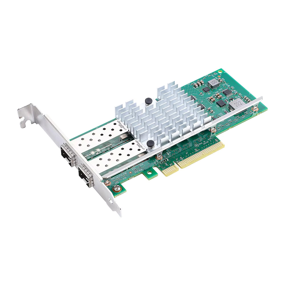 Intel X520-DA2 10Gb SFP+ PCIe x8 Network Card, 82599ES Chip, Dual SFP+ Port Ethernet Adapter