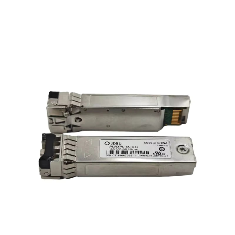 JDSU 10G SFP+ SR Transceiver Module, 10GBase-SR 850nm 300m MMF LC Duplex for Cisco SFP-10G-SR / Mikrotik S+85DLC03D
