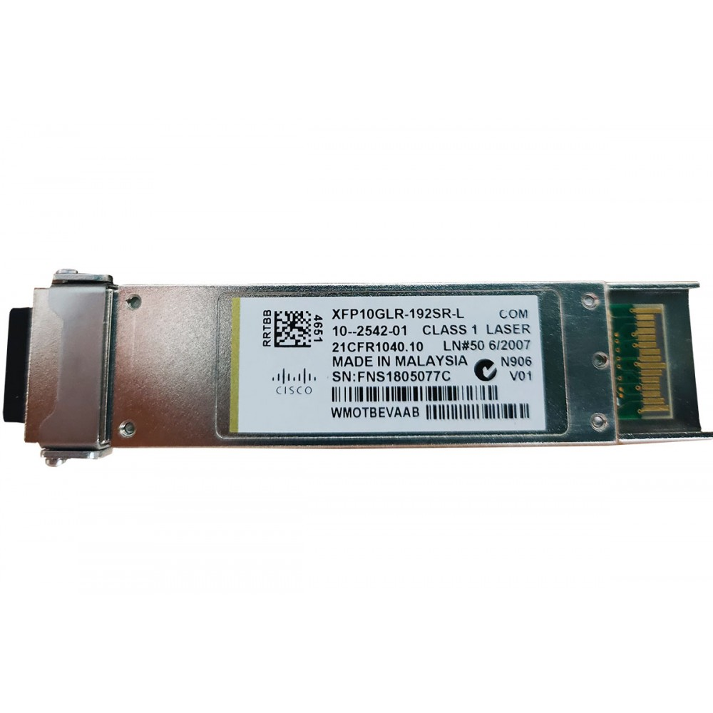 Cisco XFP10GLR-192SR-L Multirate Low Power XFP Optical Transceiver