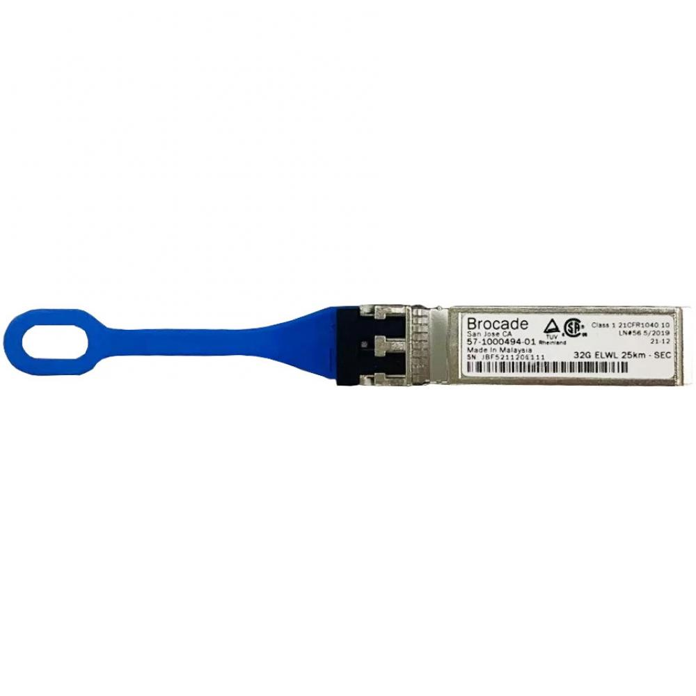 Brocade XBR-000478 32G FC SFP+ ELWL 25km Transceiver Module (1-pack)