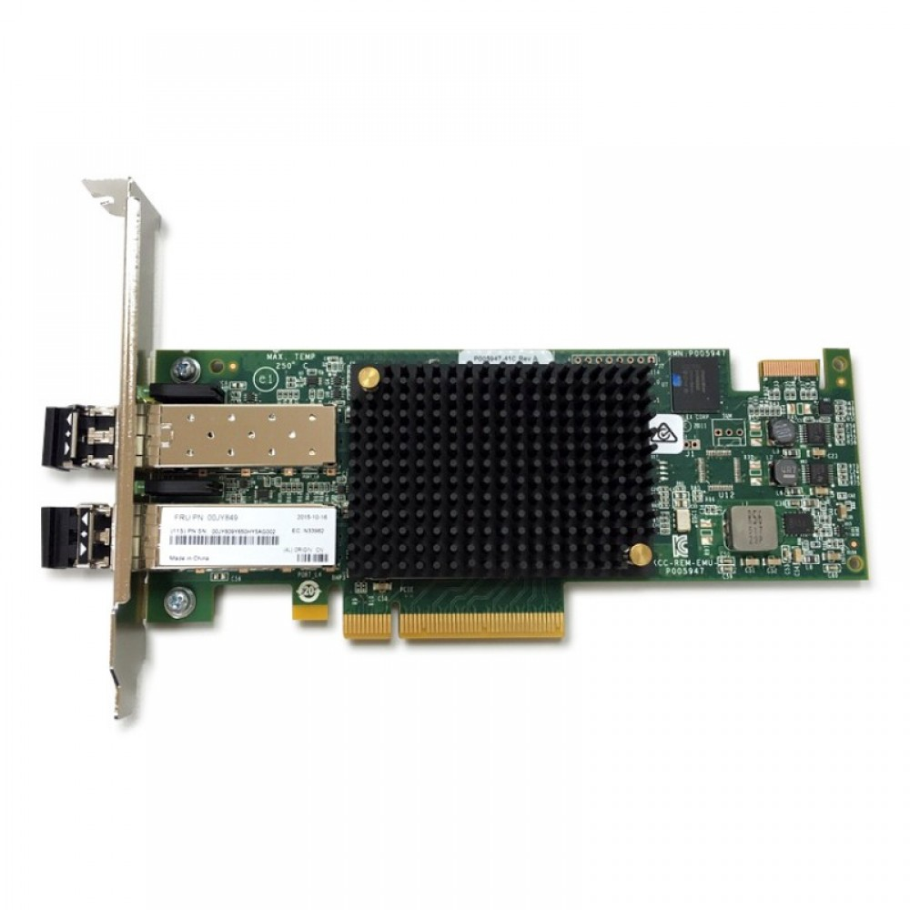 IBM 81Y1662 (FRU 81Y1663) Emulex LPe16002 Dual-Port 16Gb Fibre Channel HBA Card Full Datasheet