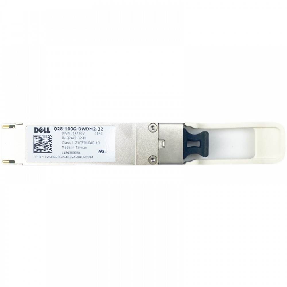 Dell Q28-100G-DWDM2-32 0RP3GV IN-Q2AY2-32-DL 100G DWDM 80km Single-Mode QSFP28 Transceiver