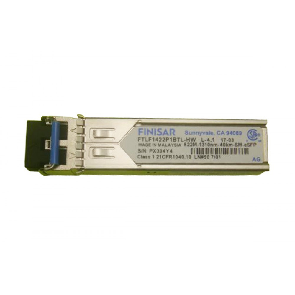 Finisar FTLF1422P1BTL OC-12 LR-1/STM L-4.1 SFP Transceiver