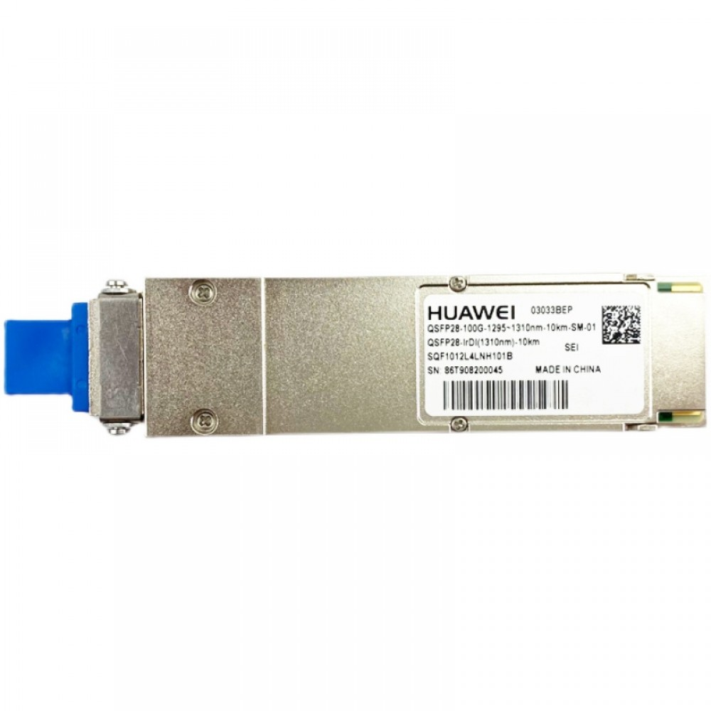 Huawei QSFP28 100G IrDI 10km Single-mode Optical Module PN:03033BEP