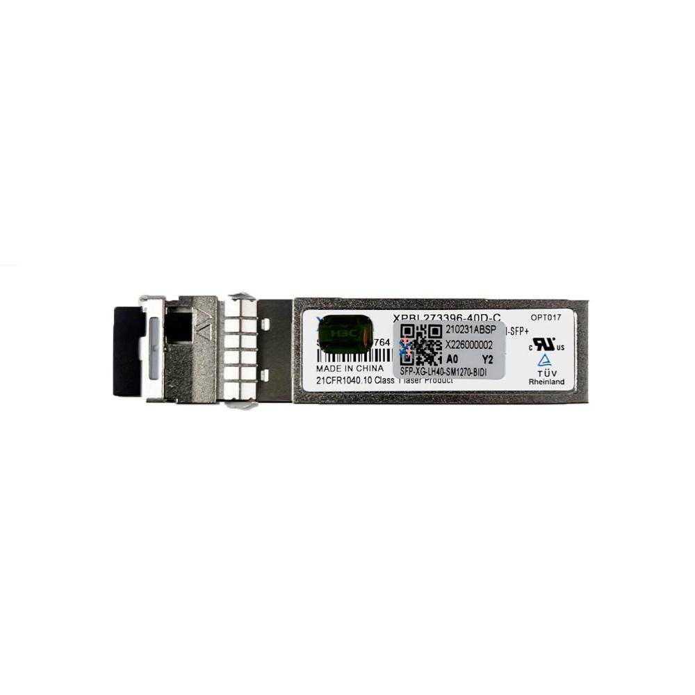 H3C SFP-XG-LH40-SM1270-BIDI 10G BIDI SFP+ TX1270/RX1330 40km LC Single-Mode Optical Transceiver Full Datasheet