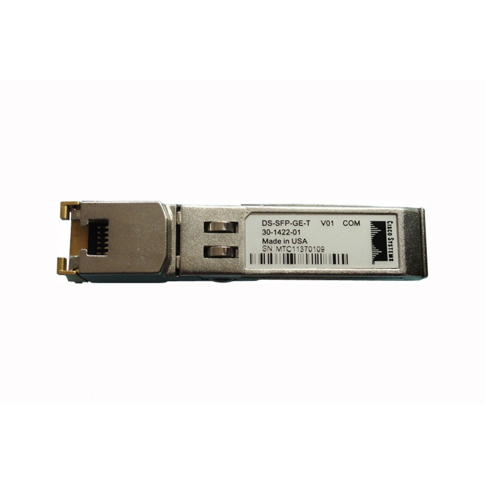 Cisco DS-SFP-GE-T 1-Gbps Ethernet SFP Transceiver