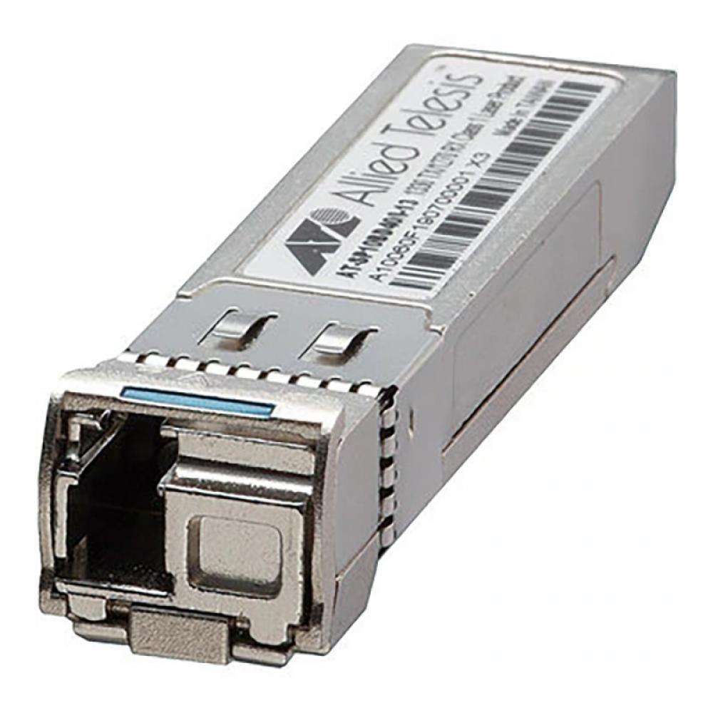 Allied Telesis AT-SP10BD40/I-13 SFP+ 10G BiDi Single-Fiber 40km Industrial I-Temp Optical Transceiver Module (1330Tx/1270Rx, Simplex LC)