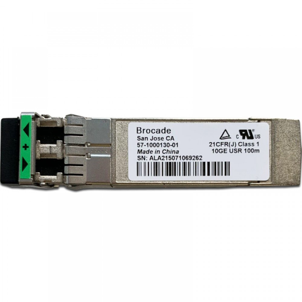 Brocade 10G-SFPP-USR-8 10GbE USR SFP+ Transceiver Module (8-pack)