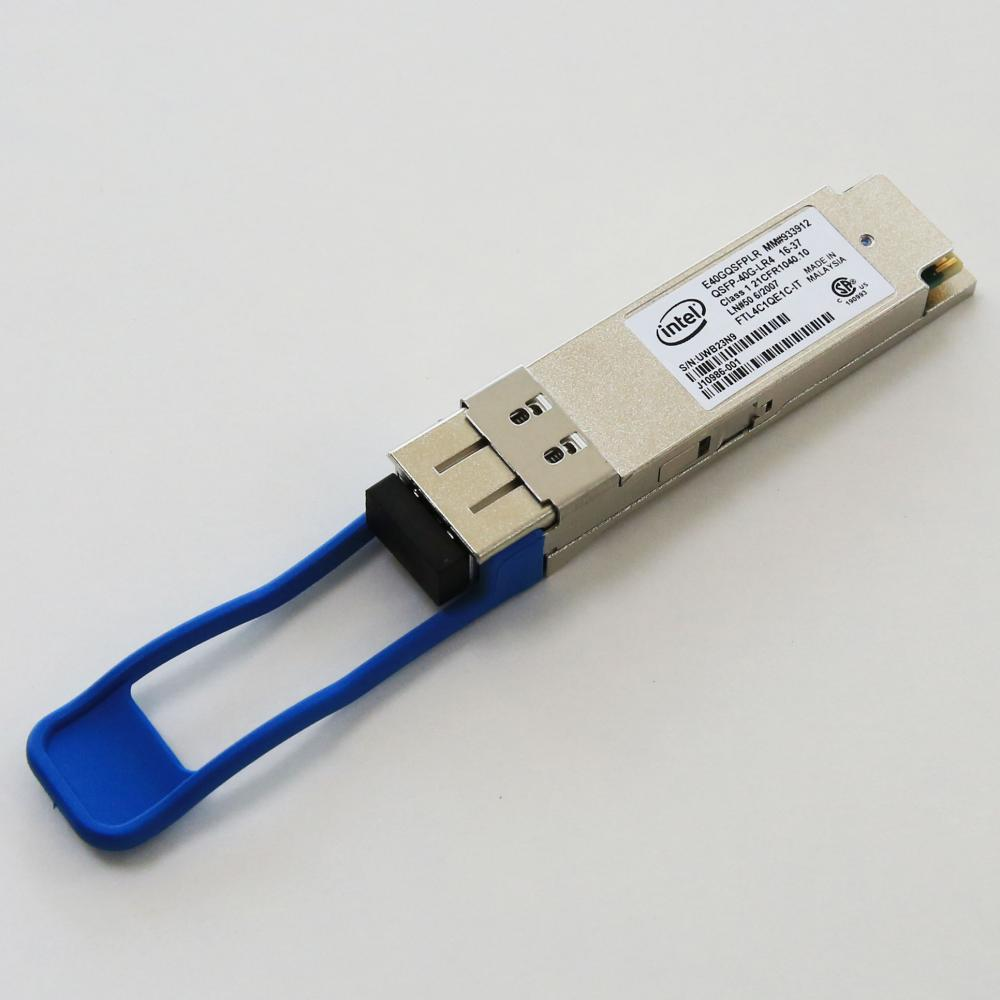 Intel E40GQSFPLR QSFP+ 40GBASE-LR4 Single-Mode Optical Transceiver Module