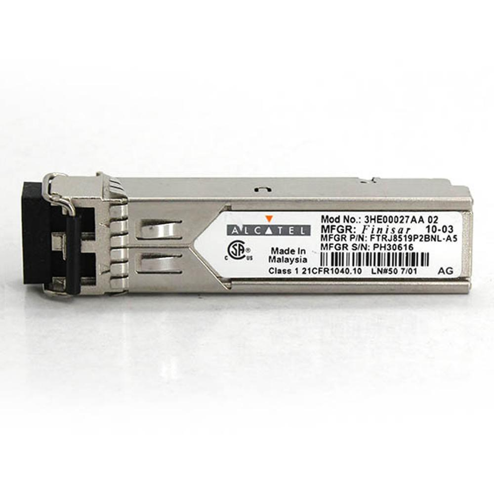 Alcatel-Lucent 3HE00027AA SFP 1G SX Multi-Mode Short-Reach Optical Transceiver Module