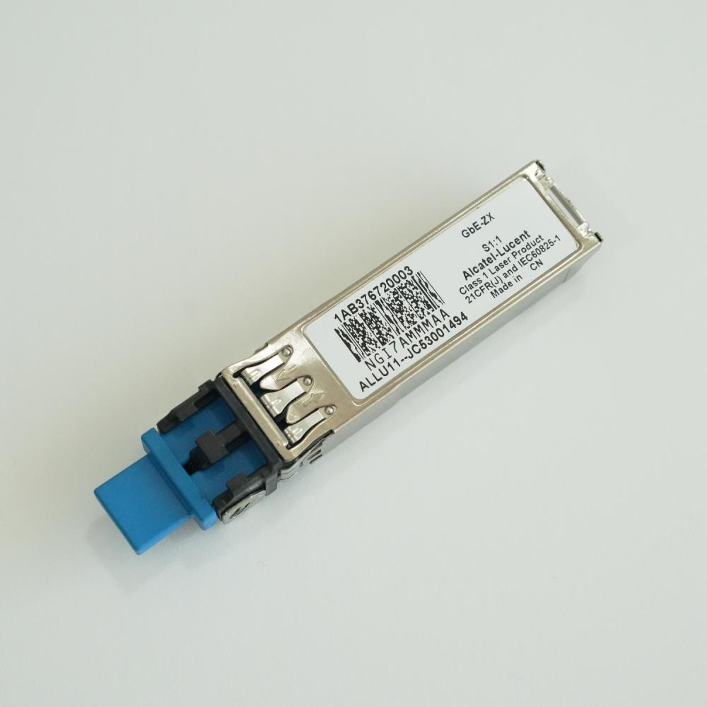 Alcatel-Lucent 1AB376720003 SFP 1000BASE-ZX GbE-ZX Ultra-Long Haul Optical Transceiver Module