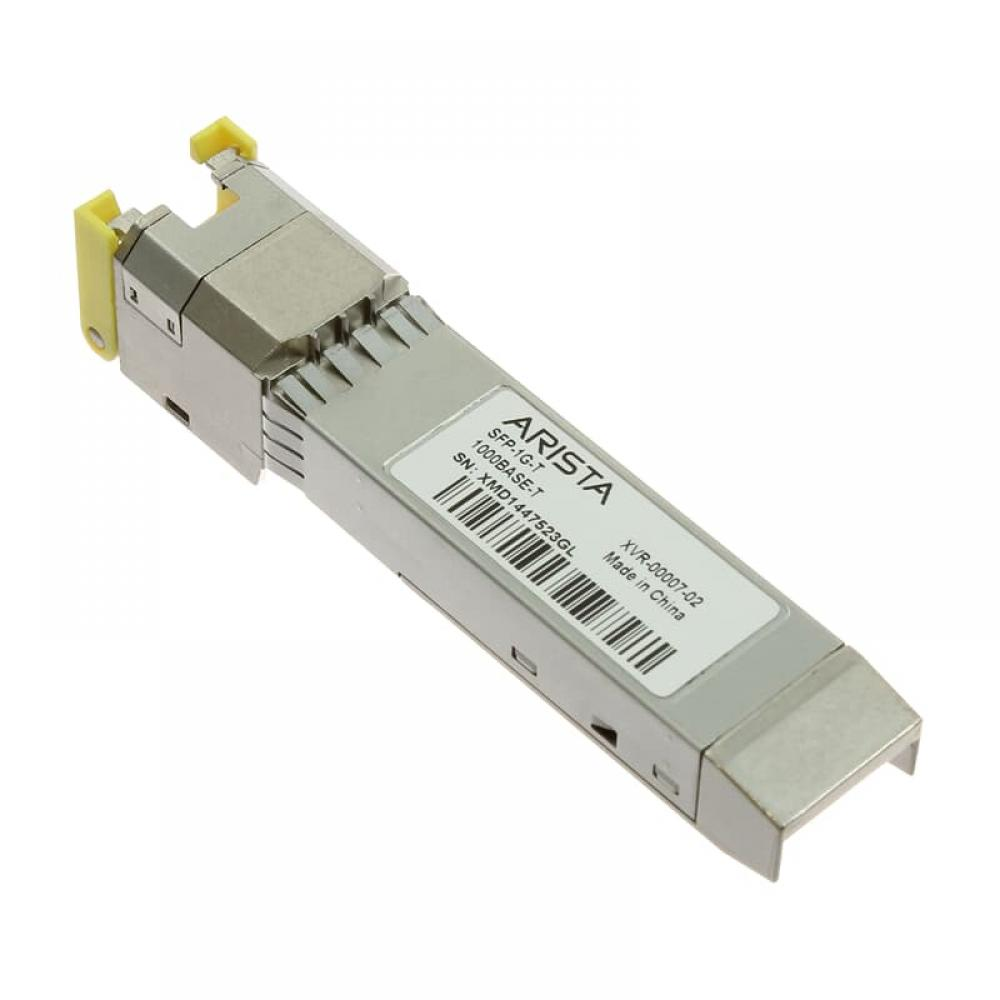 Arista SFP-1G-T (XVR-00007-02) 1G Copper SFP Transceiver Module (10/100/1000BASE-T RJ45)