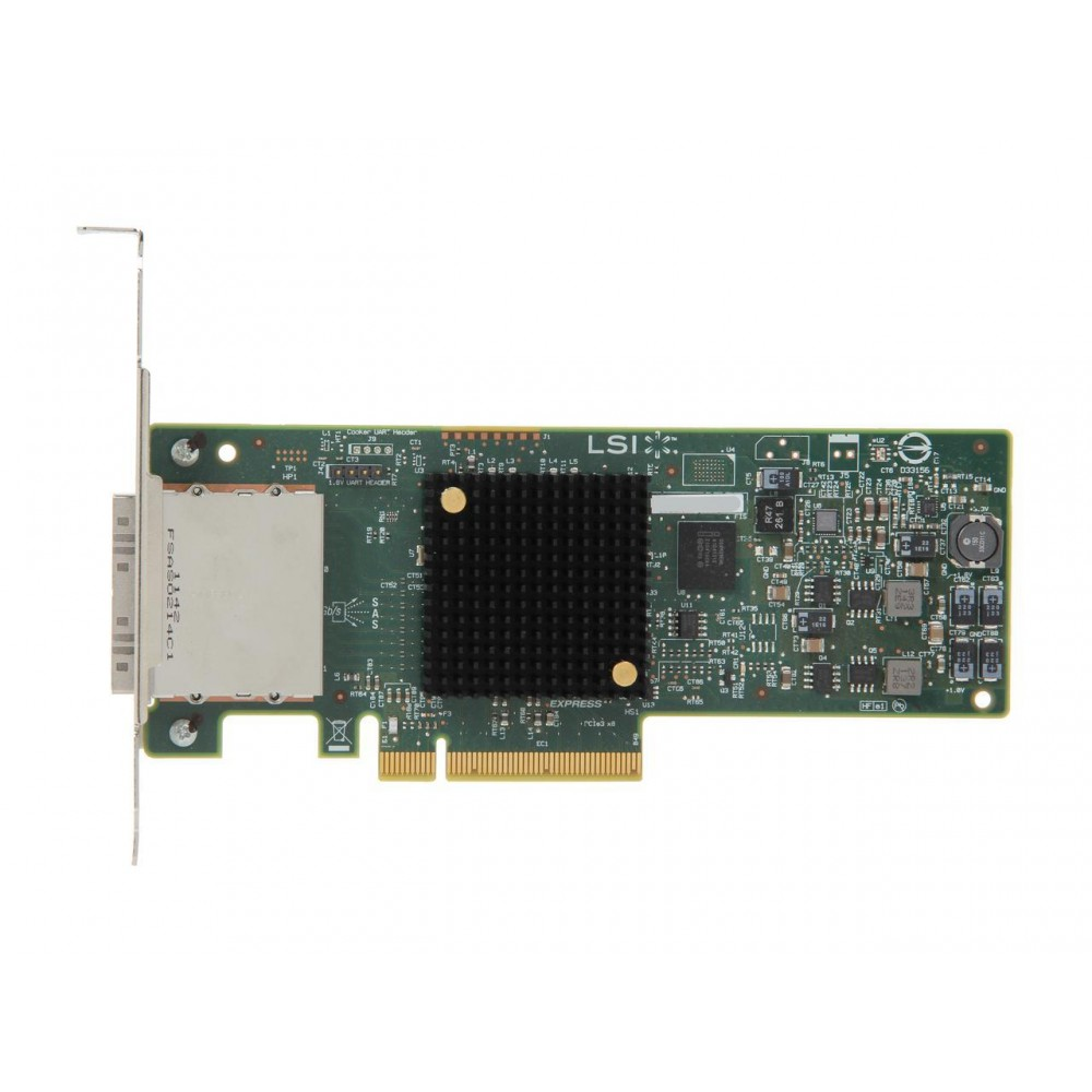 Broadcom LSI 9207‑8e PCIe3.0 IT‑Mode External‑Only SAS Host Bus Adapter
