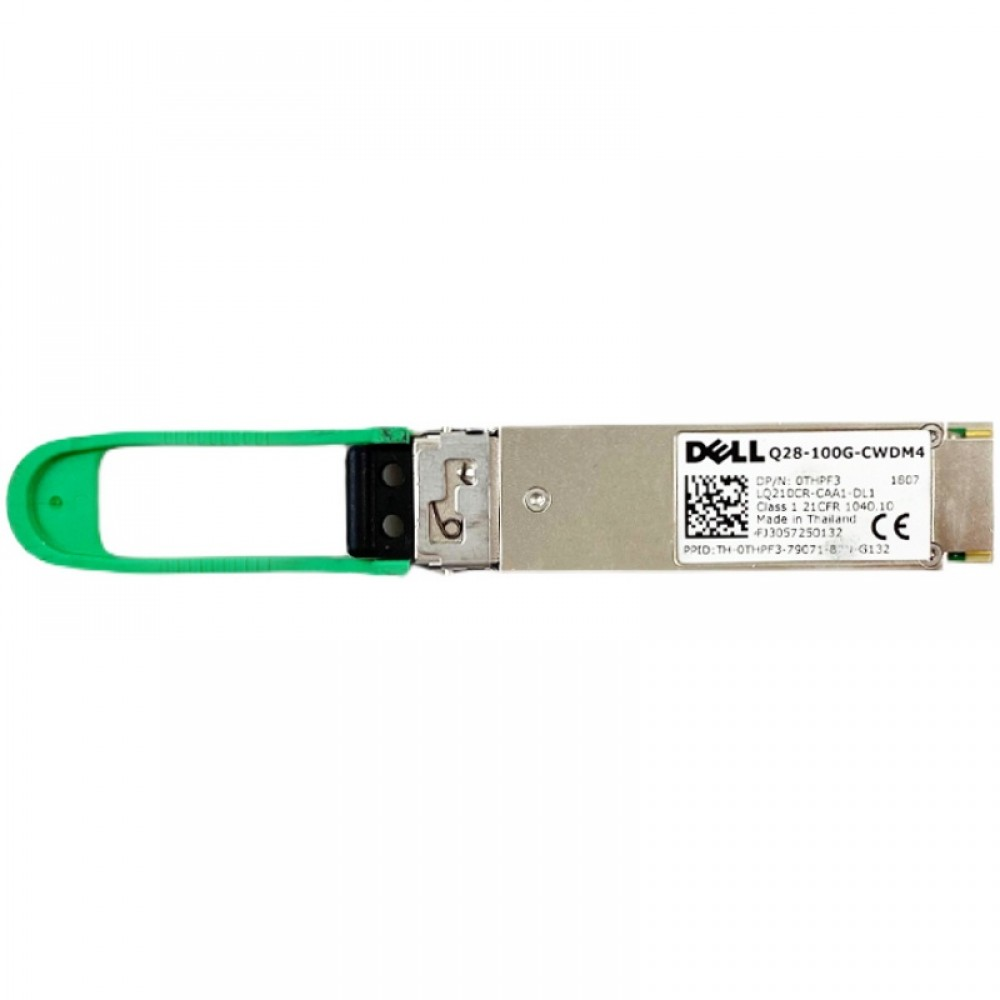 Dell Q28-100G-CWDM4 0THPF3 LQ21DCR-CAA1-DL3 100G CWDM4 2km Single-Mode QSFP28 Transceiver