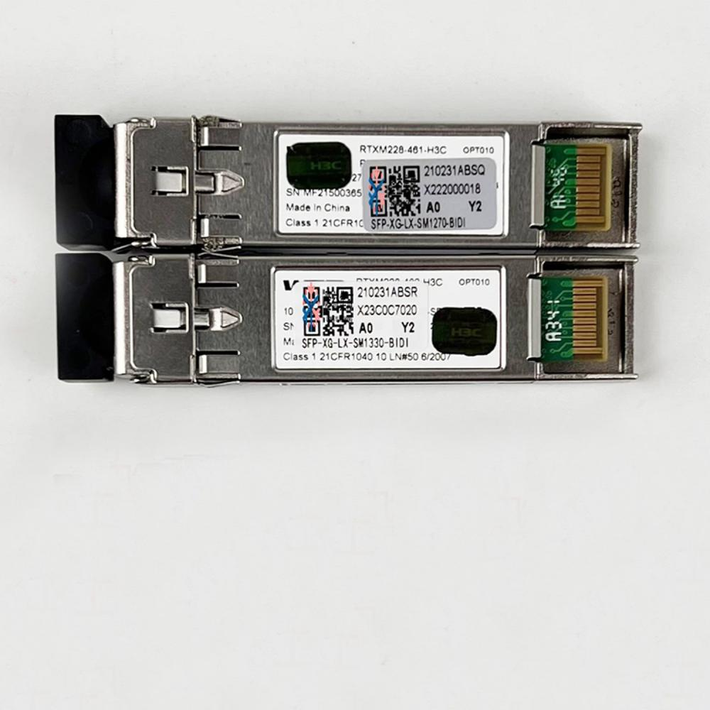 H3C SFP-XG-LX-SM1270-BIDI (0231ABSQ) 10G BiDi SFP+ TX1270/RX1330 10km Simplex LC Single-Mode Optical Transceiver Full Datasheet