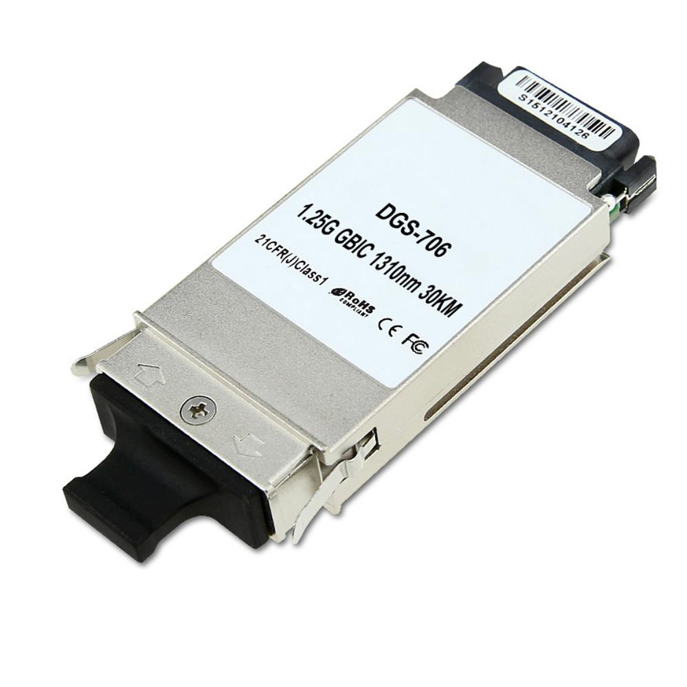 D-Link DGS-706 GBIC 1000BASE-LX 30km Single-Mode Gigabit Transceiver Full English Datasheet